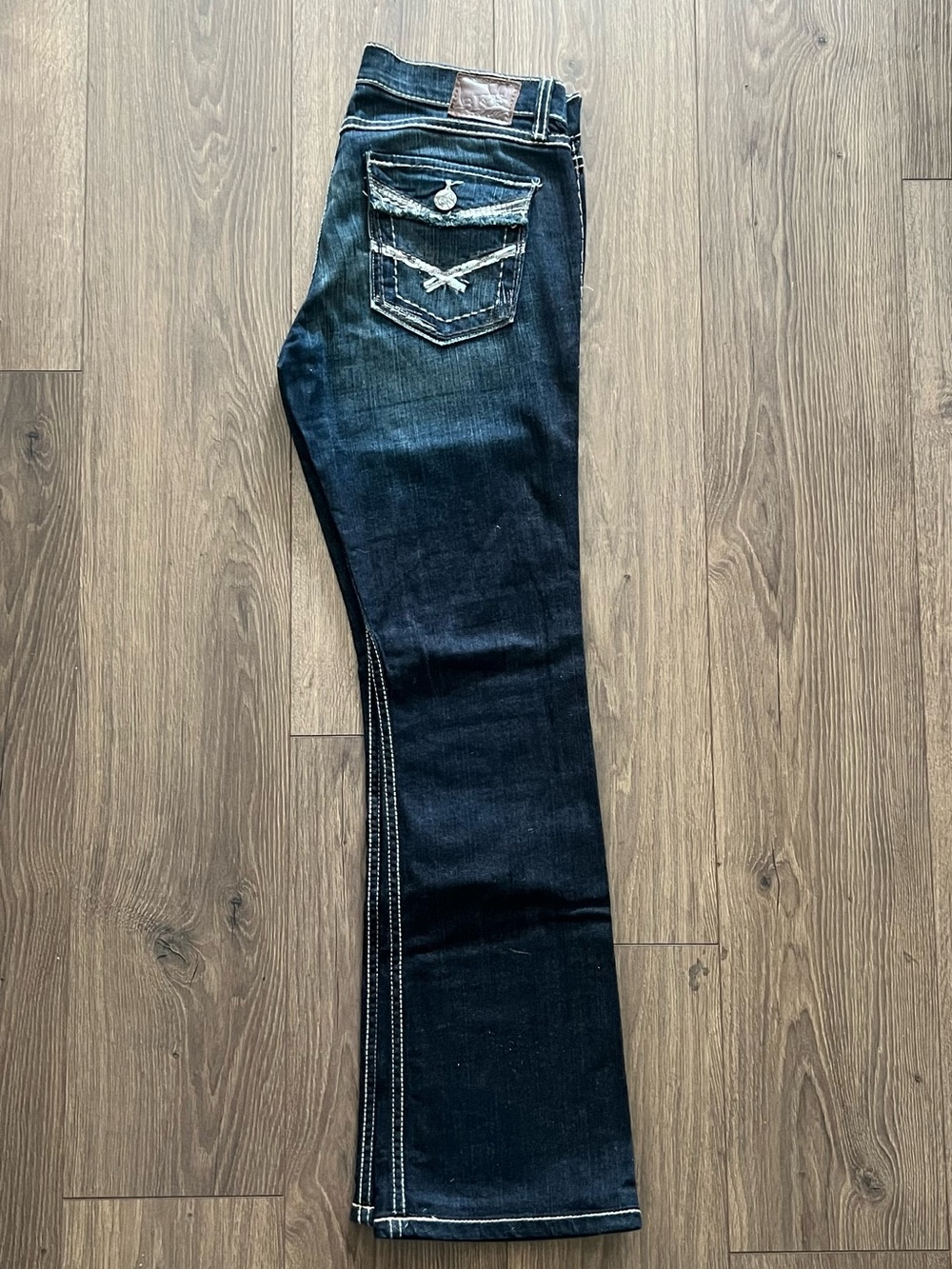 BKE Dark Indigo Flare Jeans